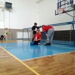 Taktická porada u goalballu